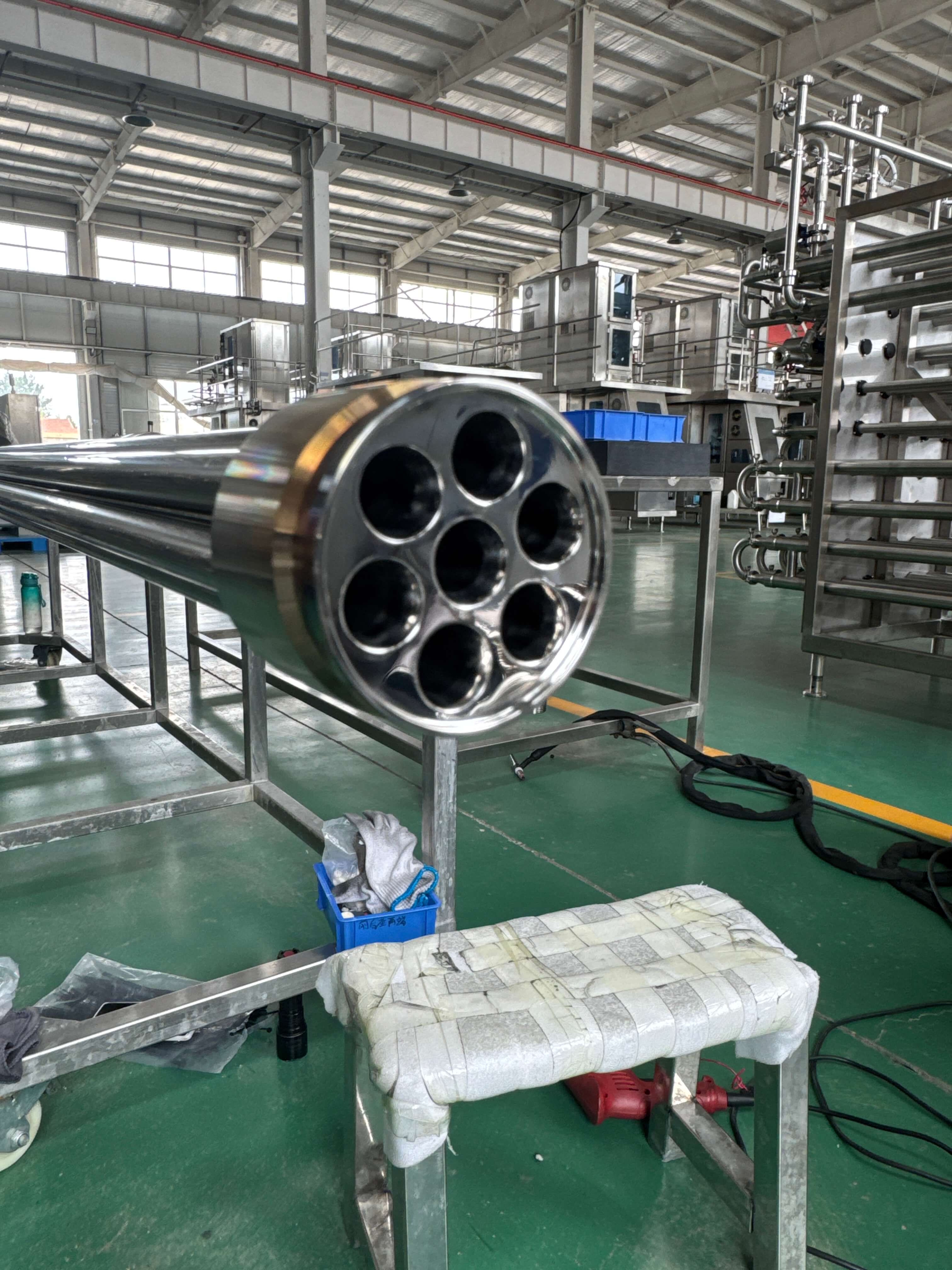 Material pipe welding