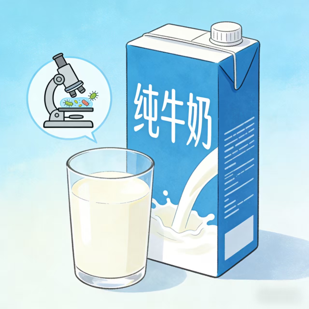 Why can this milk be stored for months?